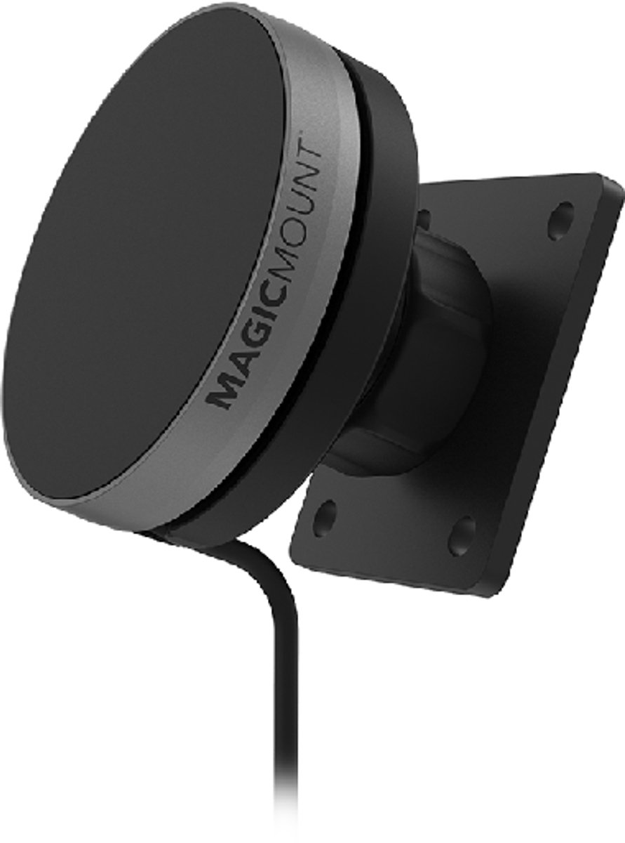 Scosche MagicMount Elite Charge AMPS - draadloos snel opladen 15W - voor iPhone
