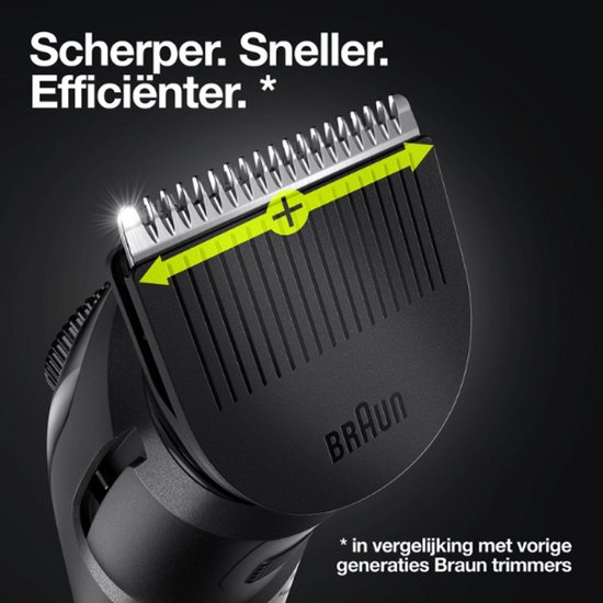 Braun BaardTrimmer 3 BT3300 Zwart