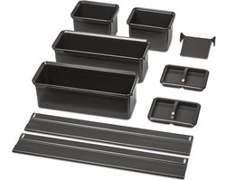 Kesseböhmer YouboXx-Set 3 anthraciet voor DISPENSA, DISPENSA junior en DISPENSA Swing