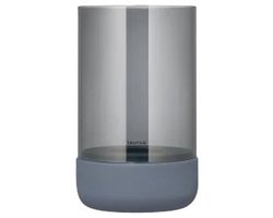 Blomus CALMA Windlicht - H 20 cm, Ø 12 cm (M) - Steel Gray