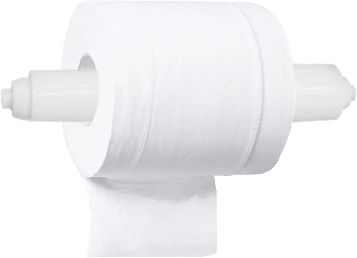 4 stks Toiletpapier, Plastic Toiletpapier Rolhouder Insert in Badkamer Toilet Vervanging Roller Lente Geladen