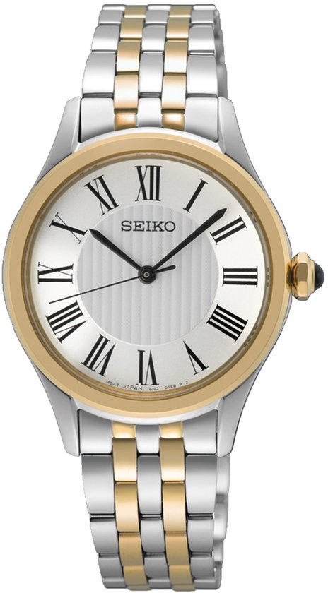 Seiko SUR612P1 Bicolore Montre femme bol