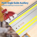 2 STKS Precisie Doorgesneden TS Stock Guides, Verstelbare Houtbewerking Tafelzaag Persen Feeder Guider, Aluminium Zaag Stock Gidsen voor Tafelzagen/ Router Tafels/Lintzagen
