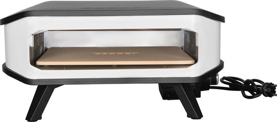 Cozze® Elektrische Pizza oven 17” - Met Pizzasteen & Deur - Tot 450°C - Voor Pizza’s tot 42 cm - Elektrische Pizza Oven voor Binnen & Buiten — afbeelding 2