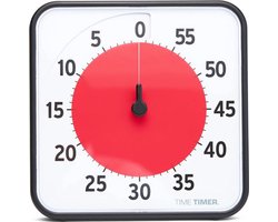 Time Timer® Medium 19x19cm - Visuele Countdown Timer - V2.0 - schermtijd instellen