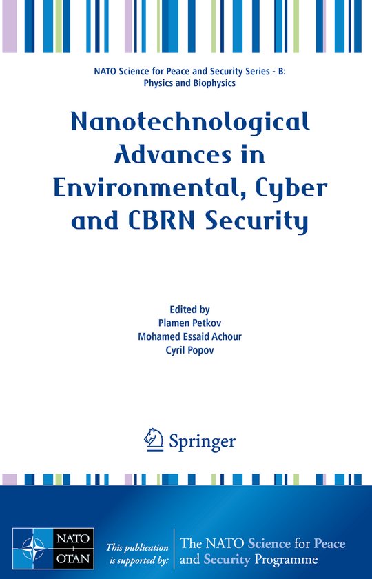 Foto: Nato science for peace and security series b physics and biophysics nanotechnological advances in environmental cyber and cbrn security