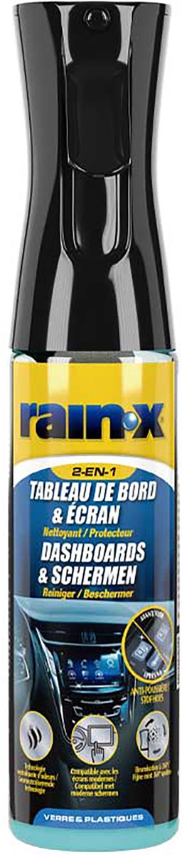 Rain-x dash & schermreiniger & beschermer - antistatisch - siliconenvrij - 300ml