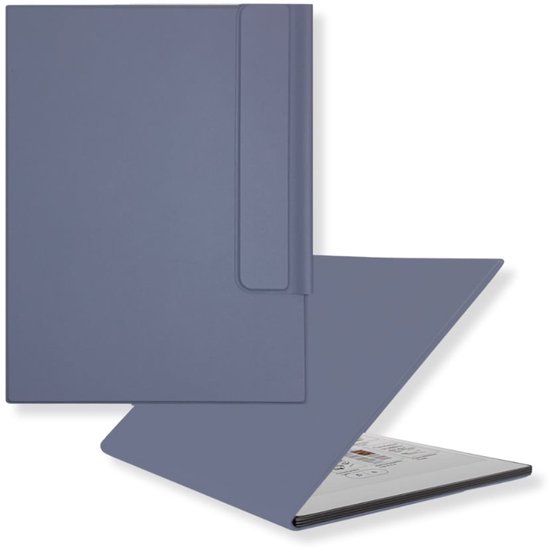 Étui fin magnétique en cuir PU Lunso ReMarkable 2 - Lavande