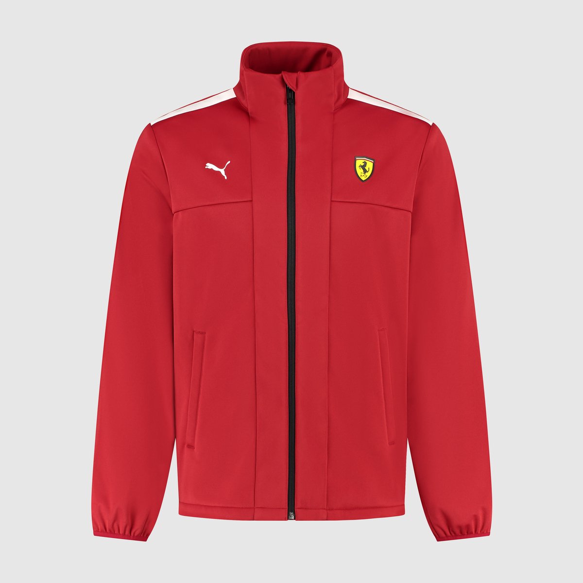 Ferrari Classic Softshell Dark Cherry 2025 XXL Lewis Hamilton Charles LeClerc Formule 1 Rood