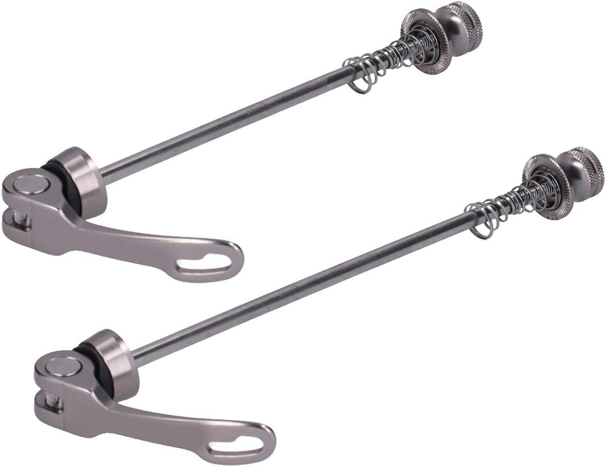 Aluminium Spiesjes voor Road en Mountain Fietsen - Quick Release Set voor Wielnaven