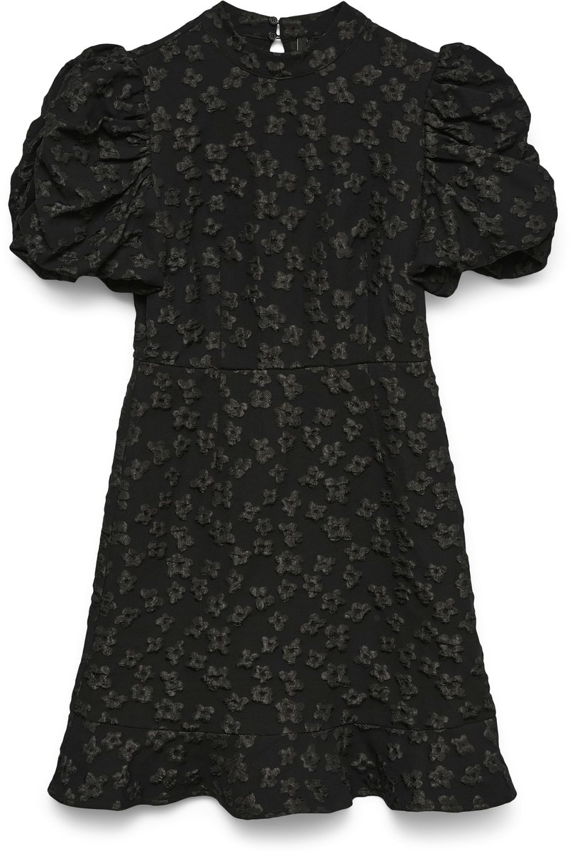 VERO MODA - VMFIA SS HIGH NECK SHORT DRESS WVN EXP - Dames - Mini jurken