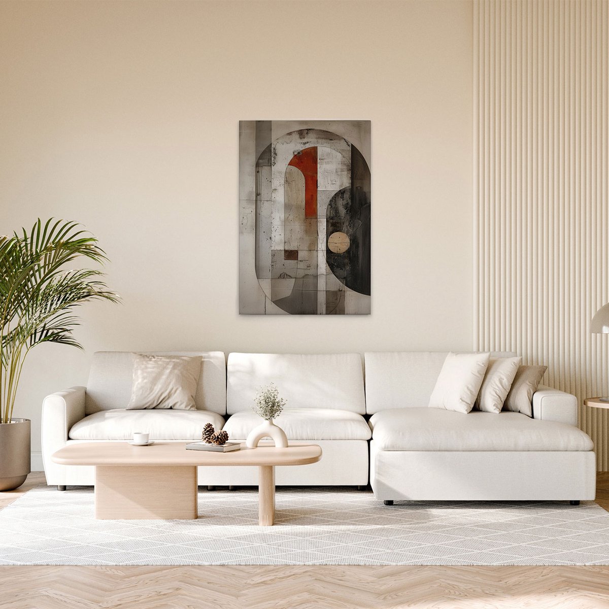 Canvas Abstract Geometric | DD133219