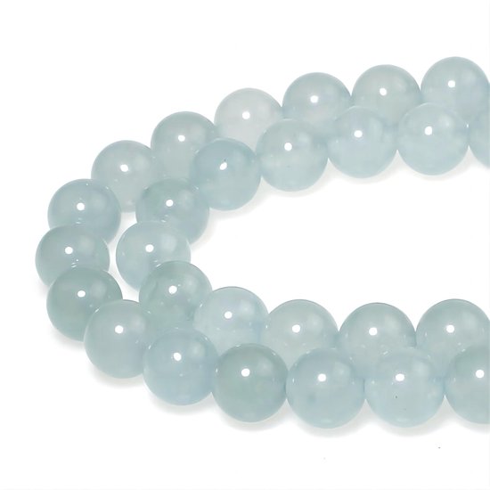 HERZONE 200 stuks edelstenen kralen om te rijgen, kristallen kralen, 8 mm, natuursteen kralen voor doe-het-zelf armbanden, halskettingen sieraden maken (kleurrijk B