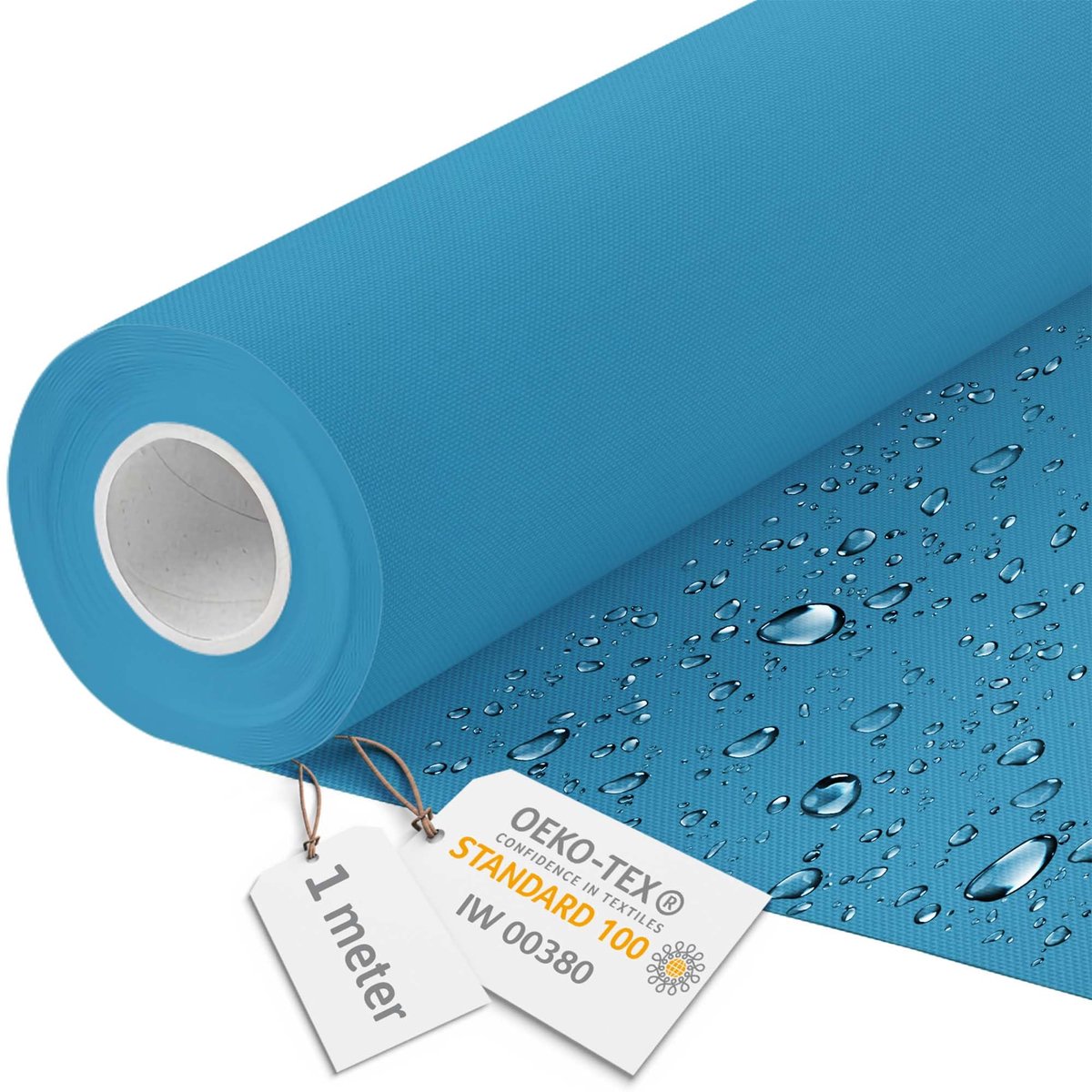 DreamRoots Canvas Waterdicht - Meubelstof per meter 160 cm breed - Waterafstotende stof 220 g/m2 600D - Luifelstof Waterdicht per meter Aral 1M