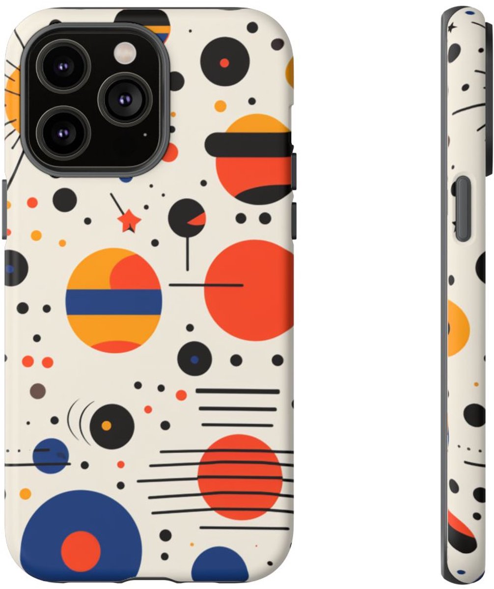 Abstract Hemels Patroon – Telefoonhoesje Geschikt voor iPhone 14 Pro Max