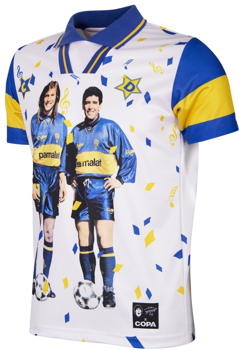 COPA - Maradona Official Bootleg Voetbalshirt - Heren - Wit - XL