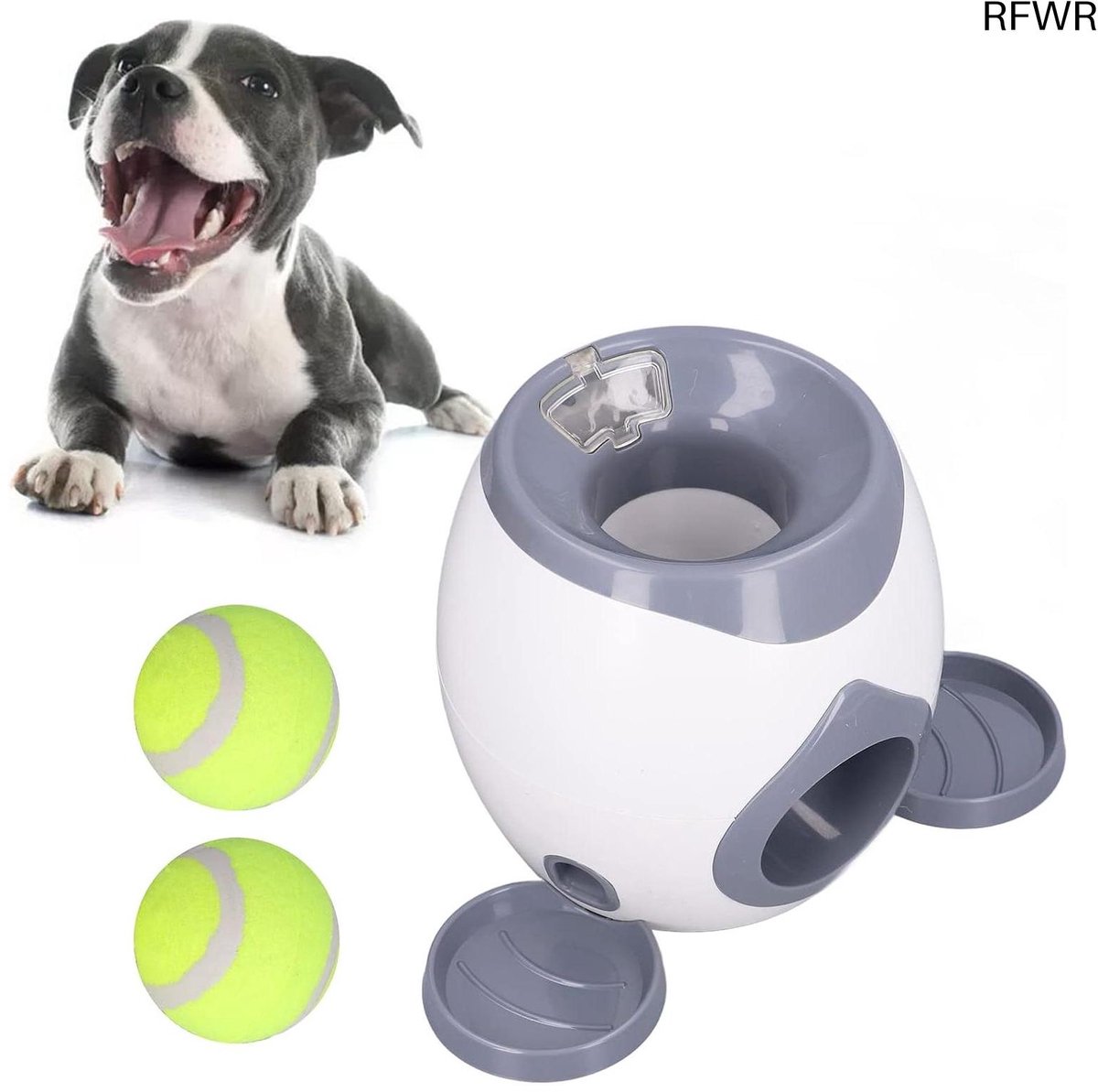 RFWR® Automatische Hondenbalwerper voor Kleine Honden - Ideaal voor Buiten en Binnen Spelen