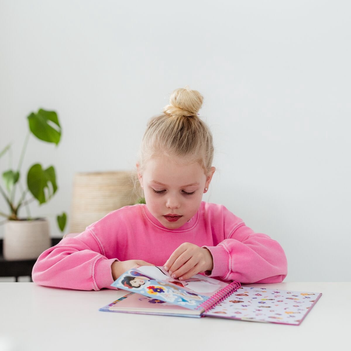 Disney Princess Totum sticker puzzelboek kids incl. kleurplaten doeboek vakantieboek 25-delig | educatief speelgoed meisjes vanaf 3 jaar — afbeelding 14