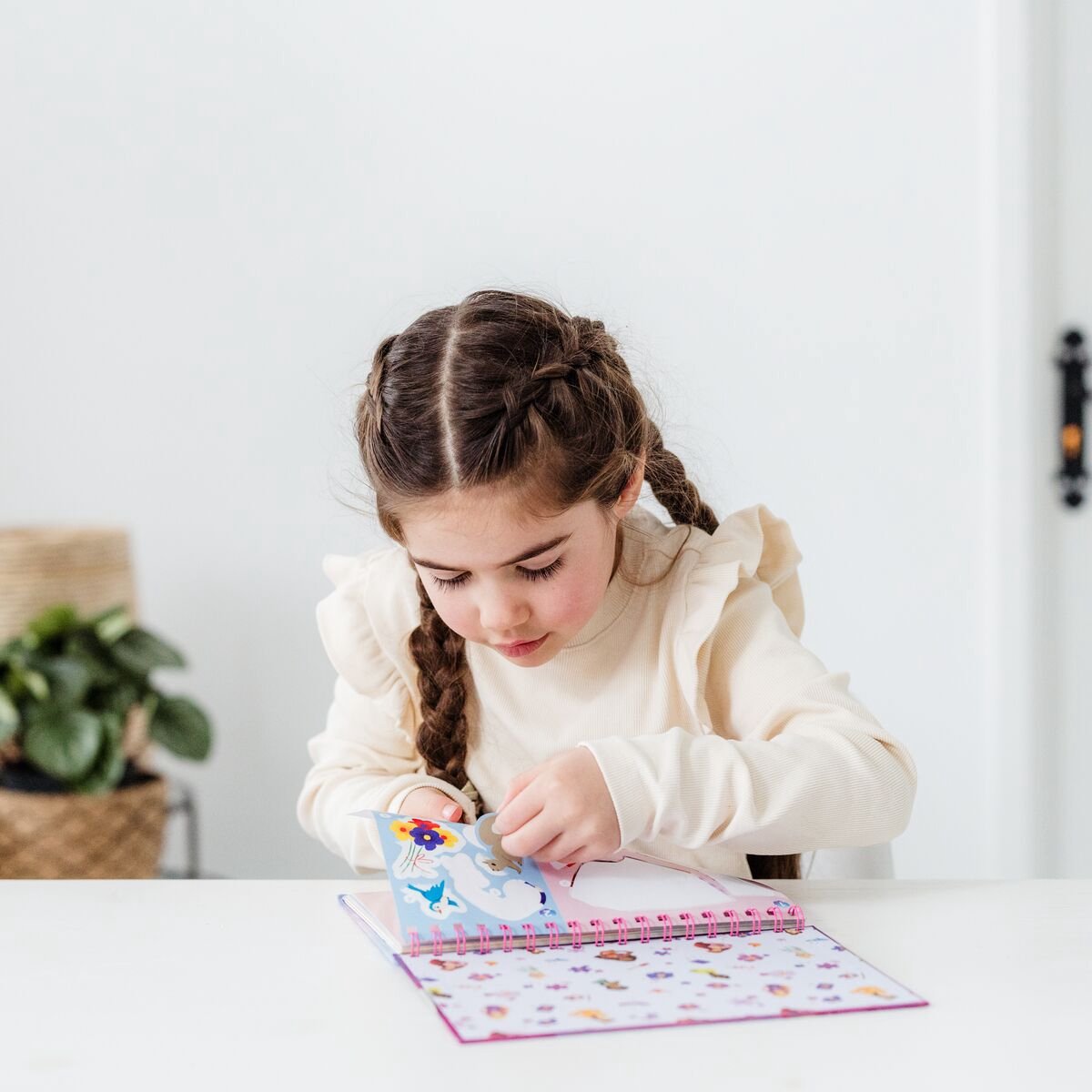 Disney Princess Totum sticker puzzelboek kids incl. kleurplaten doeboek vakantieboek 25-delig | educatief speelgoed meisjes vanaf 3 jaar — afbeelding 5