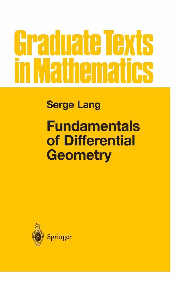 Omslag van Fundamentals Of Differential Geometry