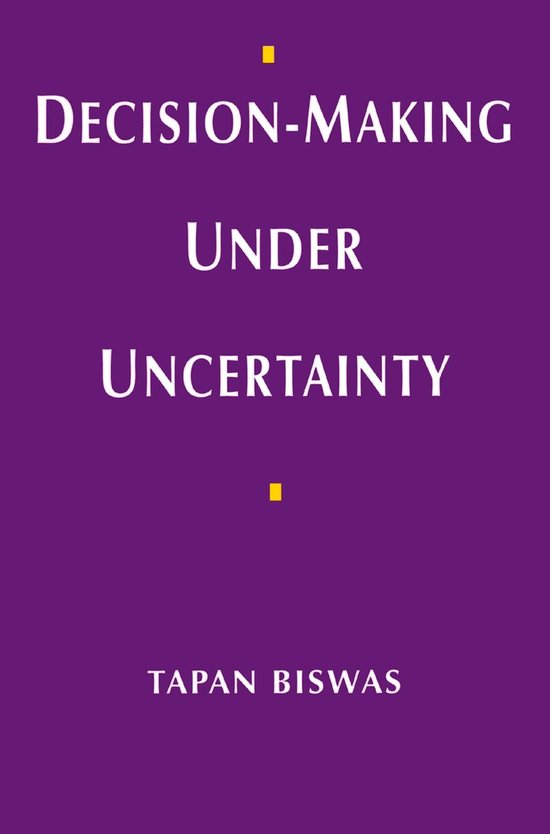 Decision-Making under Uncertainty - cover