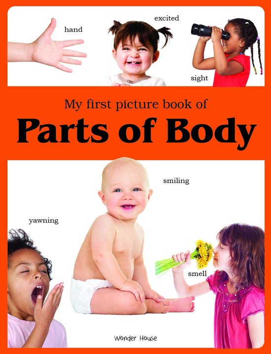 My First Picture Book of Parts of Body - cover