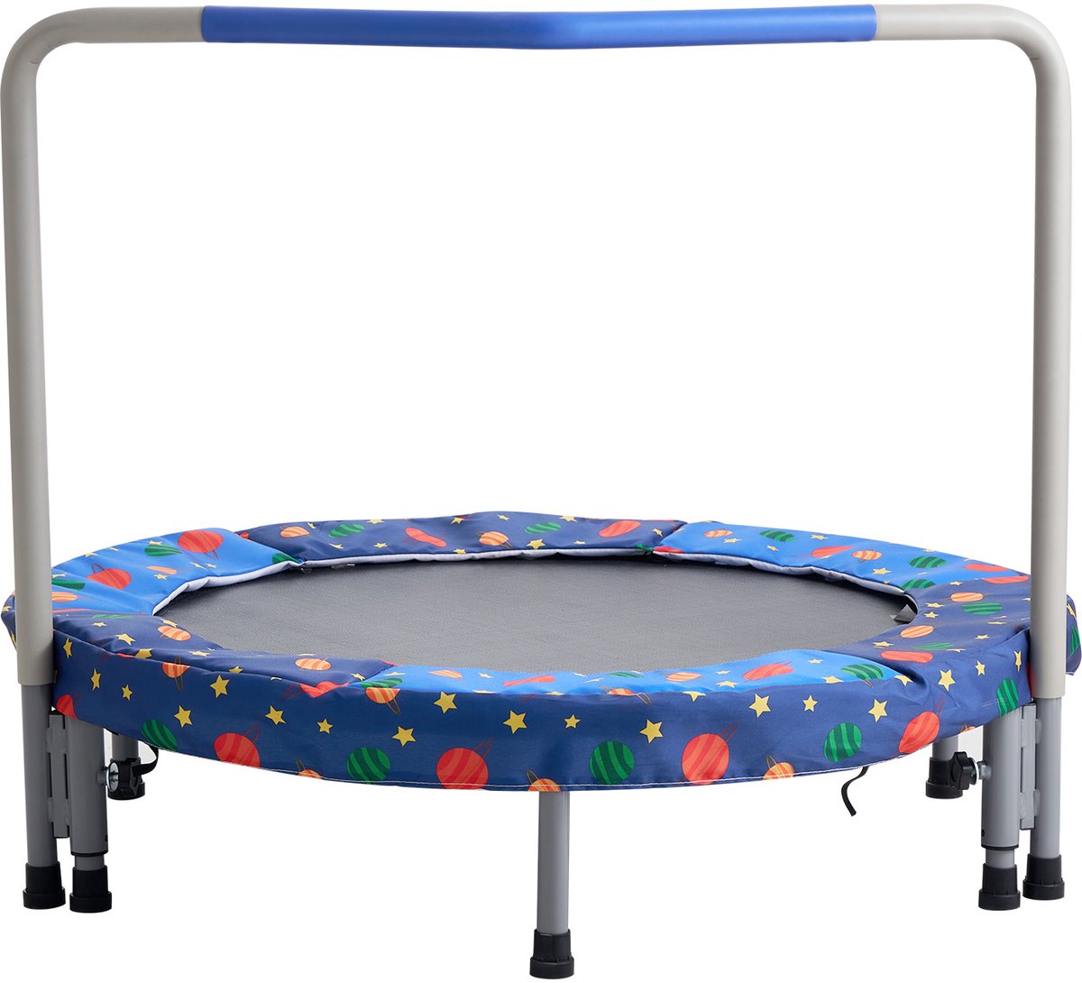 36" Kindertrampoline, 3 Voet Indoor-Outdoor Trampoline, Opvouwbare Minitrampoline met Handvat, Rebounder Trampoline voor Peuters, Een Geweldig Verjaardagscadeau voor Kinderen Vanaf 3 Jaar – foto 7