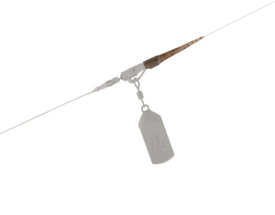 Camo Naked Line Tail Rubbers SZ 10 X10 Edges Fox van CAM — afbeelding 2