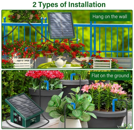 Esotec Solar irrigation system set