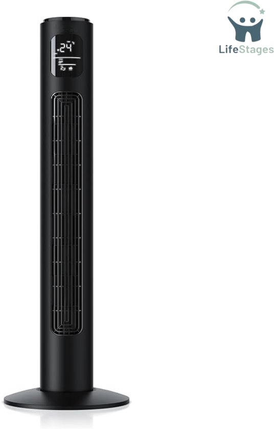 Dreo 28dB Ventilateur de tour avec télécommande, v