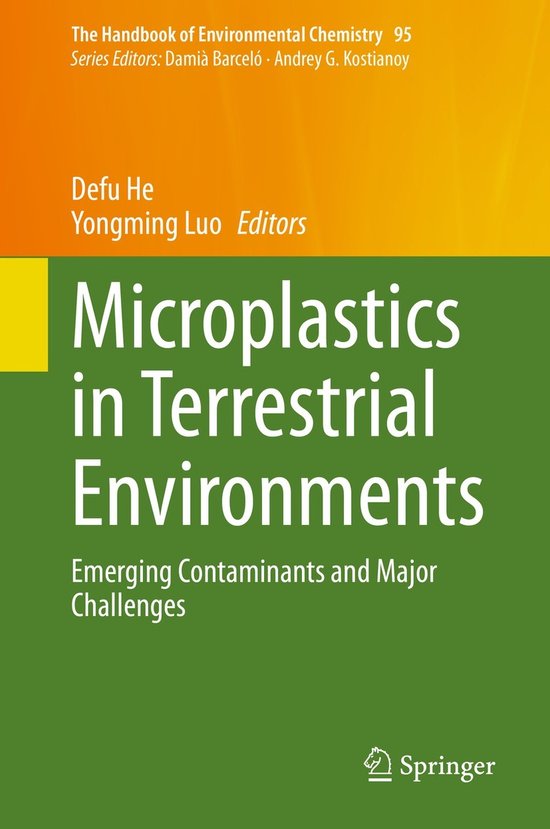 Microplastics in Terrestrial Environments - cover