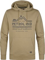 Petrol Industries - Sweat à capuche homme Artwork Marquette - Vert - Taille L