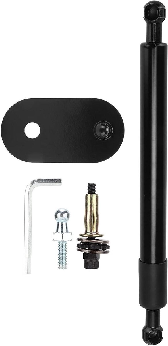 Allecto Plus - Achterklep Lift Ondersteuning - Vertragingstang - Montageset - Dodge 1500 Compatibel
