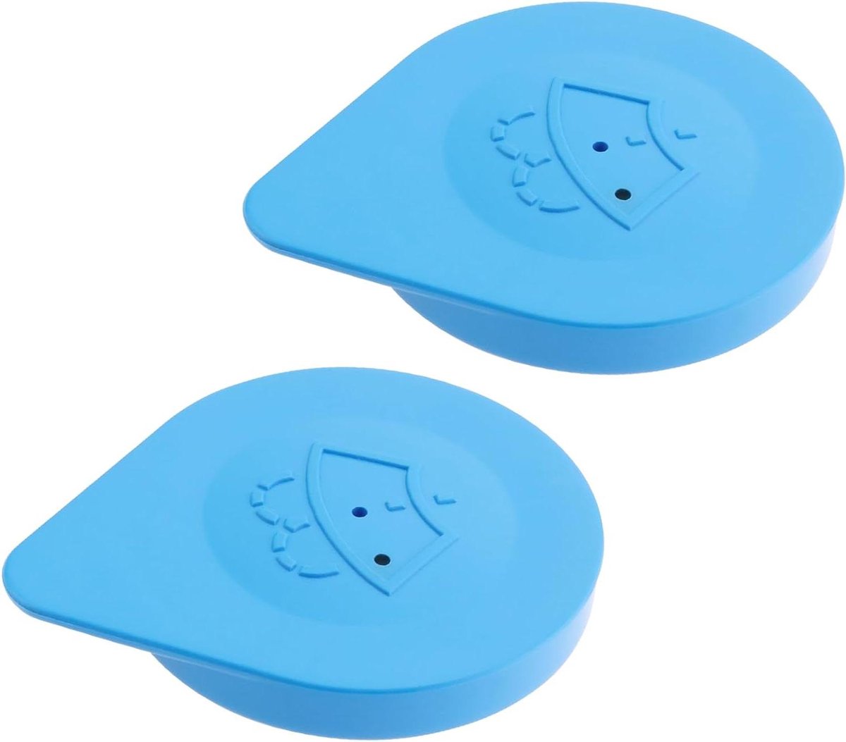 Allecto Plus - Voor de auto - Set van 2 ruitensproeier doppen - Geschikt voor Nissan Micra Note K12 E11 - Kunststof dop voor ruitensproeier reservoir - Vervanging - Auto accessoires - Sterke plastic doppen