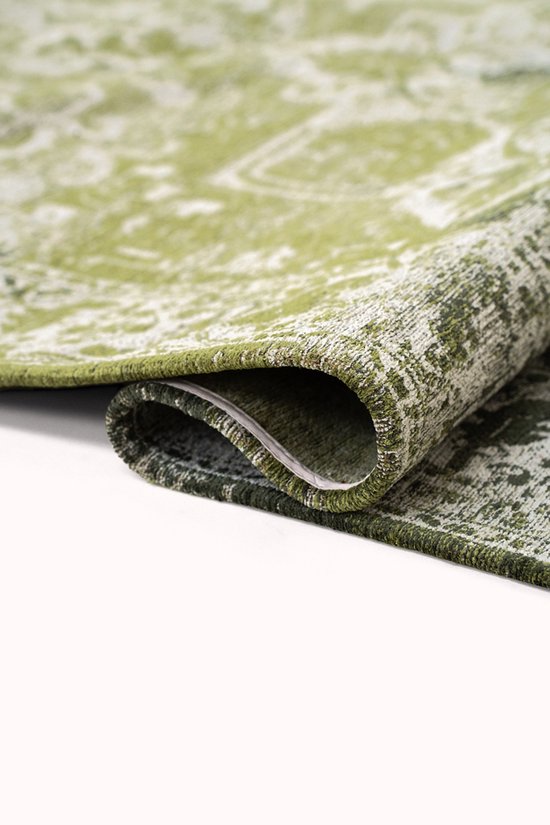 Louis De Poortere vloerkleed Olive Wood - groen - 280x390cm