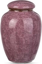 Luxe Begrafenis Urn 200 ML - Crematie Urn - Uniek - Voor Huisdieren of Menselijk As - Crematie As - Mini Urn - Decoratie Urn - Pure Roze