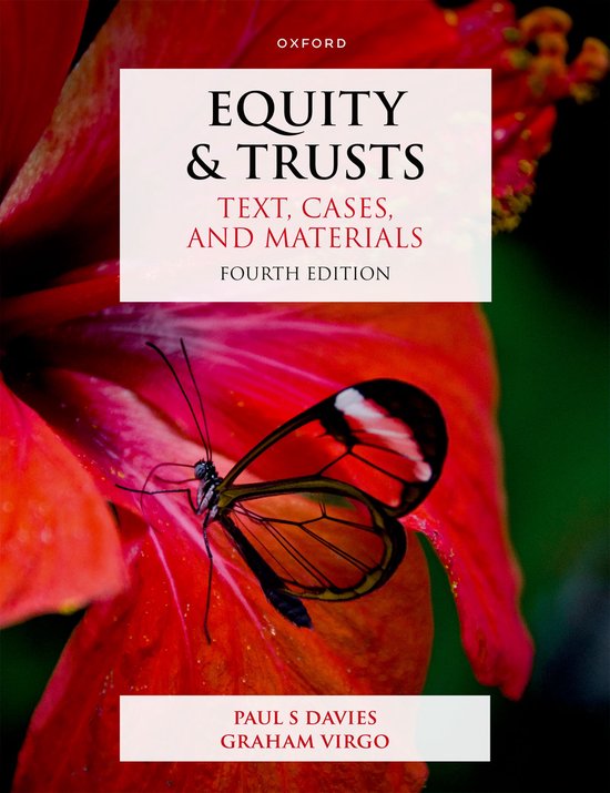 Text, Cases, and Materials- Equity & Trusts - cover