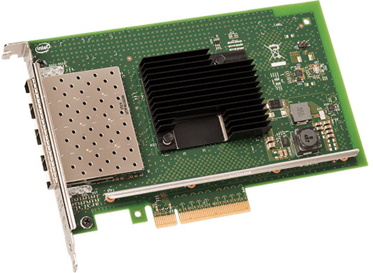 Intel Ethernet Converged Network Adapter X710-DA4 - Netzwerkadapter - PCIe 3.0 x8 - 10 Gigabit SFP+ x 4