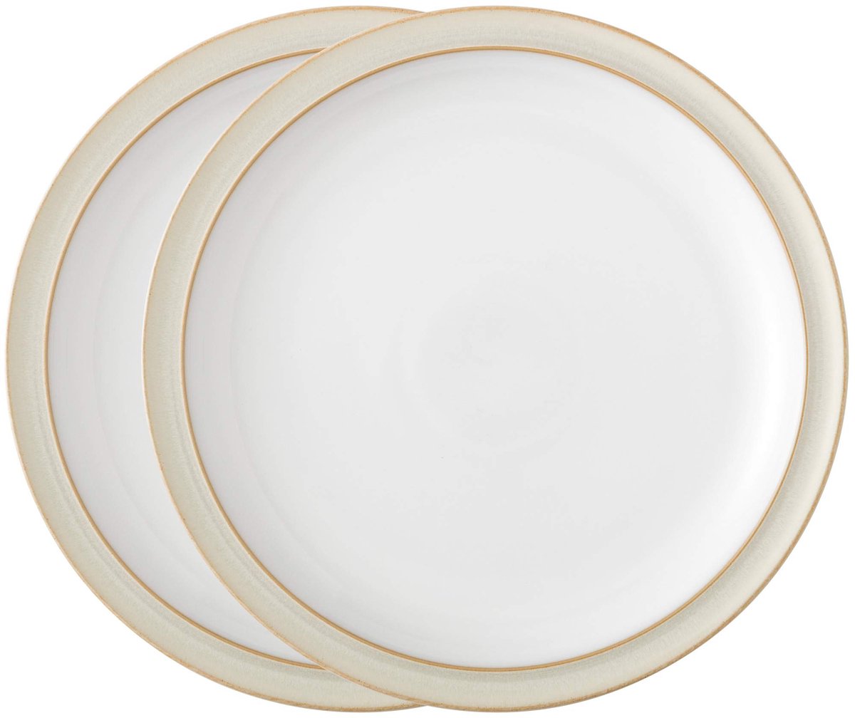 Denby 16048805 linnen dinerbordset, 2-delig