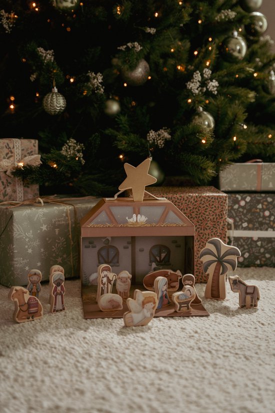 Little Dutch - Kerststal speelkoffer van Little Dutch — afbeelding 4