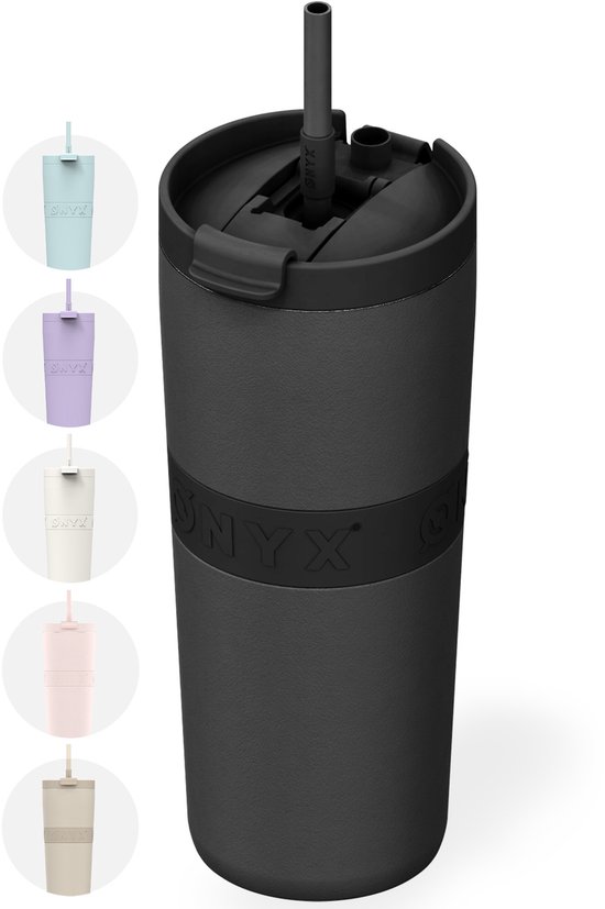 ONYX Drinkfles met rietje