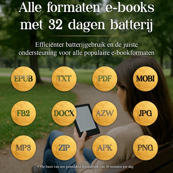 SwayTosh E-Reader Nova Pro - 6 Inch - 2025 - 64GB Cloud Opslag Ereader Met Luxe Hoes Nachtmodus En Comfort Light E Reader Voor Ebook Luisterboeken Met Oplader