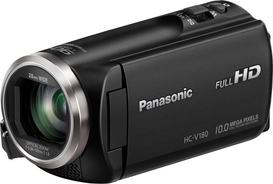 Panasonic HC-V180EG - Camcorder - Zwart