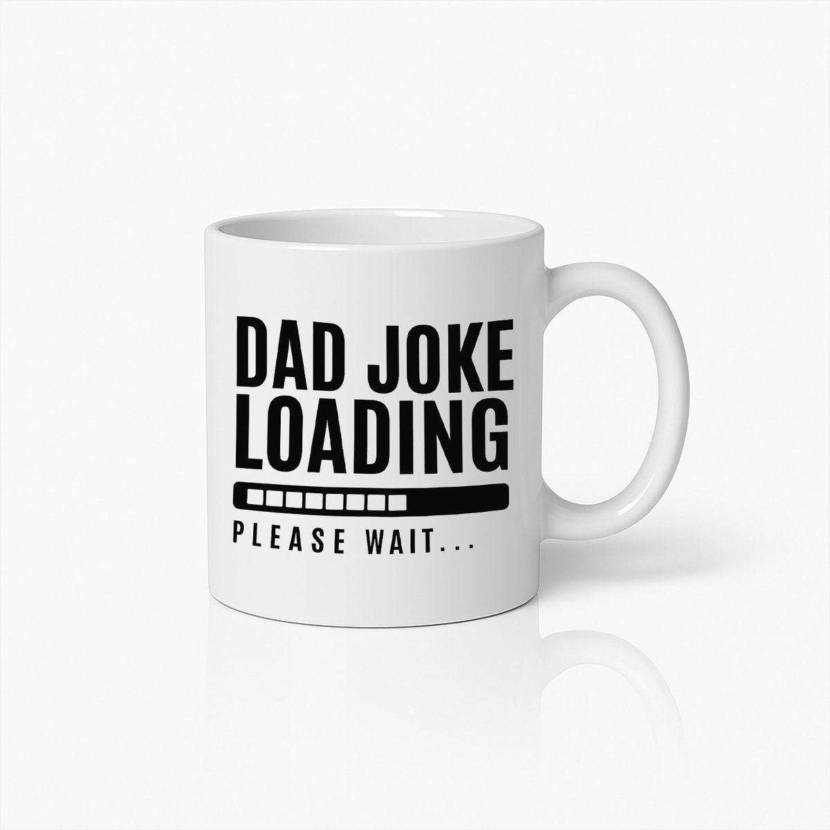 Grappige Dad Joke Loading Mok – Perfect Cadeau voor Vaders met Humor