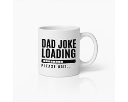 Grappige Dad Joke Loading Mok – Perfect Cadeau voor Vaders met Humor