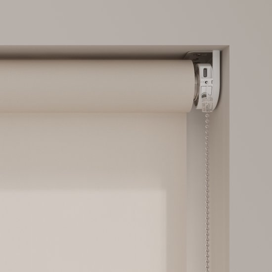 Store enrouleur électrique Easy Translucide - Sable - 170 x 190 cm - CMD-02-P
