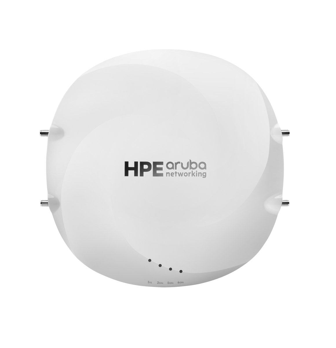 HPE Aruba Networking AP-634 (RW) Tri-radio 2x2:2 Wi-Fi 6E External Antennas Campus AP 2500 Mbit/s Wit Power over Ethernet (PoE)