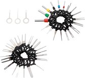 Inovra Plus - Gereedschapsset voor kabelstekkers verwijderen - Connector assortiment met 41 stuks - Handige set voor diverse connectoren