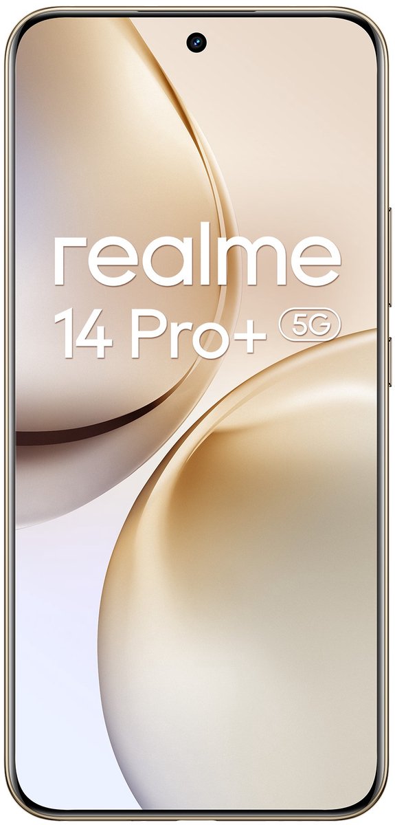 Realme 14 Pro Plus 5G - 256GB opslag - 8GB RAM - Pearl White | bol
