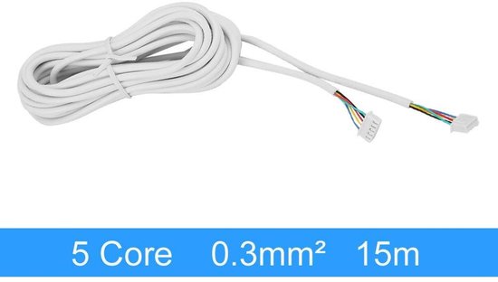 Flexibele Elektrische Koperen Kabel Geïsoleerd Op Witte Achtergrond Kabel Met Wit Gm1138113518 303718616